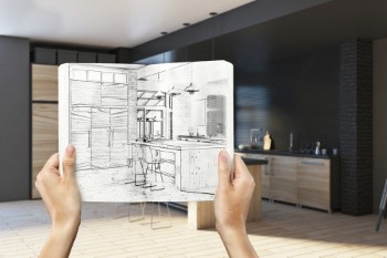 Shermans Builders Inc. Full 3D Kitchen Design2